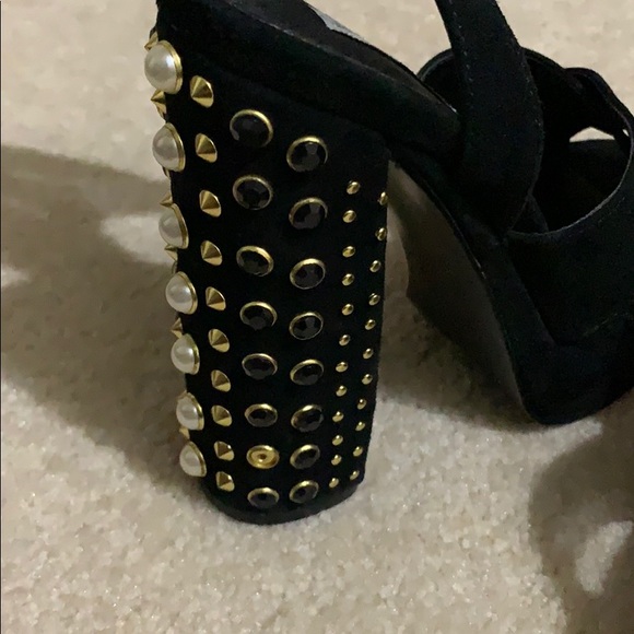 Steve Madden Jodi Embellished Platforms - Picture 3 of 6